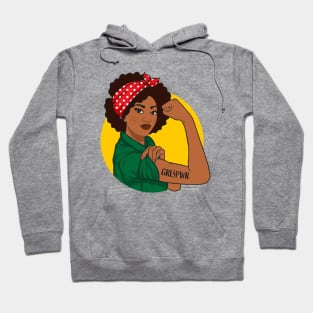 Grl Pwr Shirt Black Girl Magic Melanin Juneteenth Girl Power Hoodie